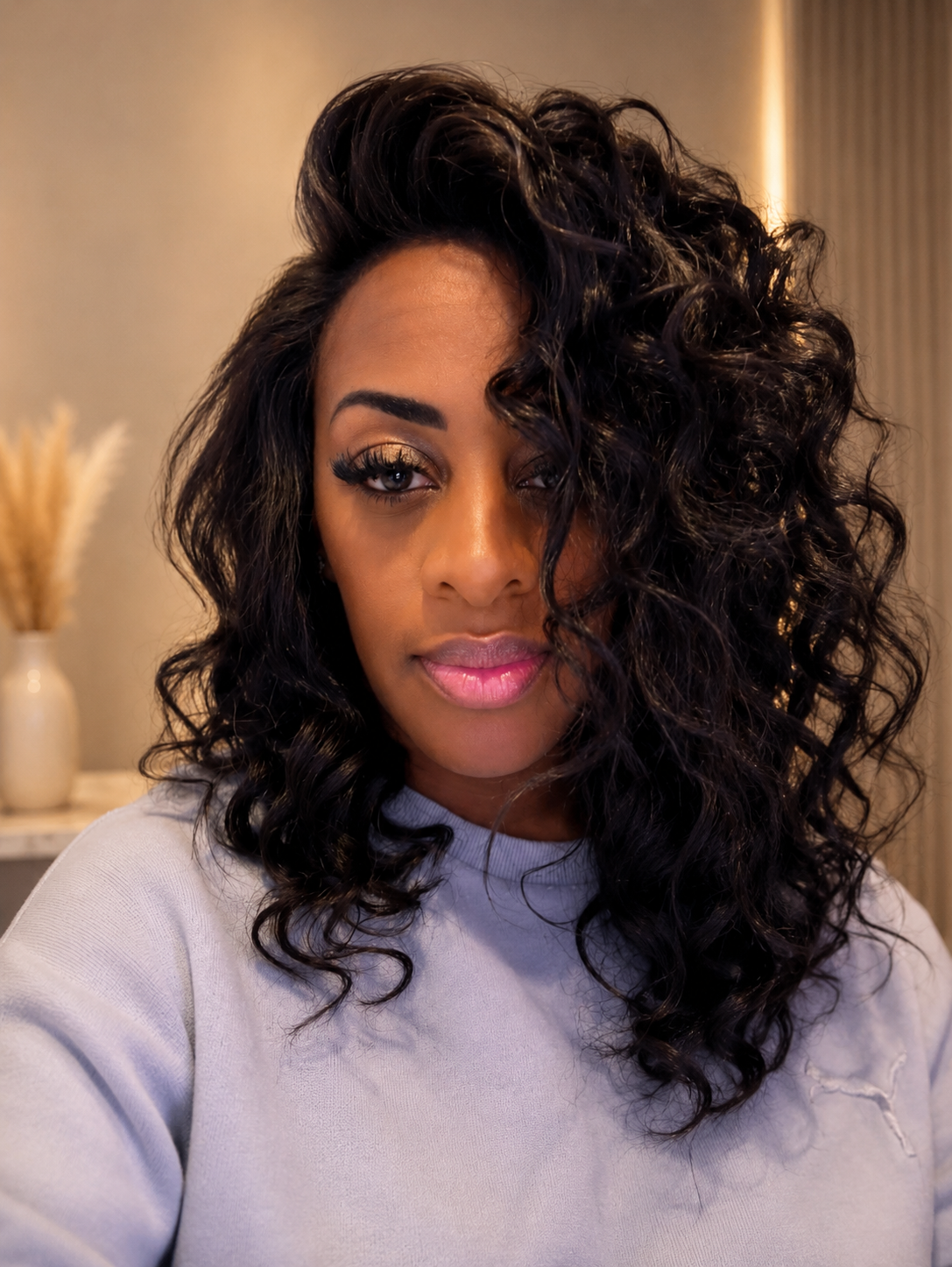 Loose wave Bob wig